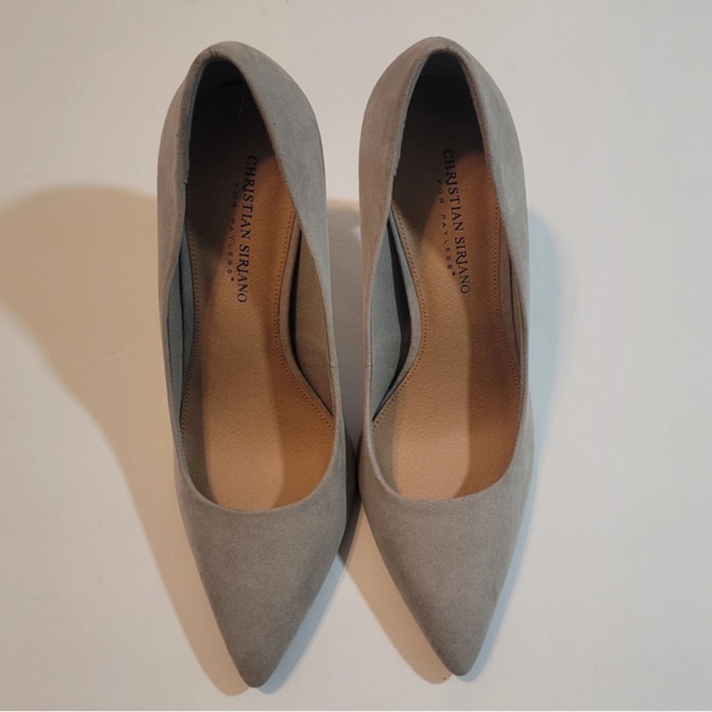 Christian Siriano Classic Gray Pumps